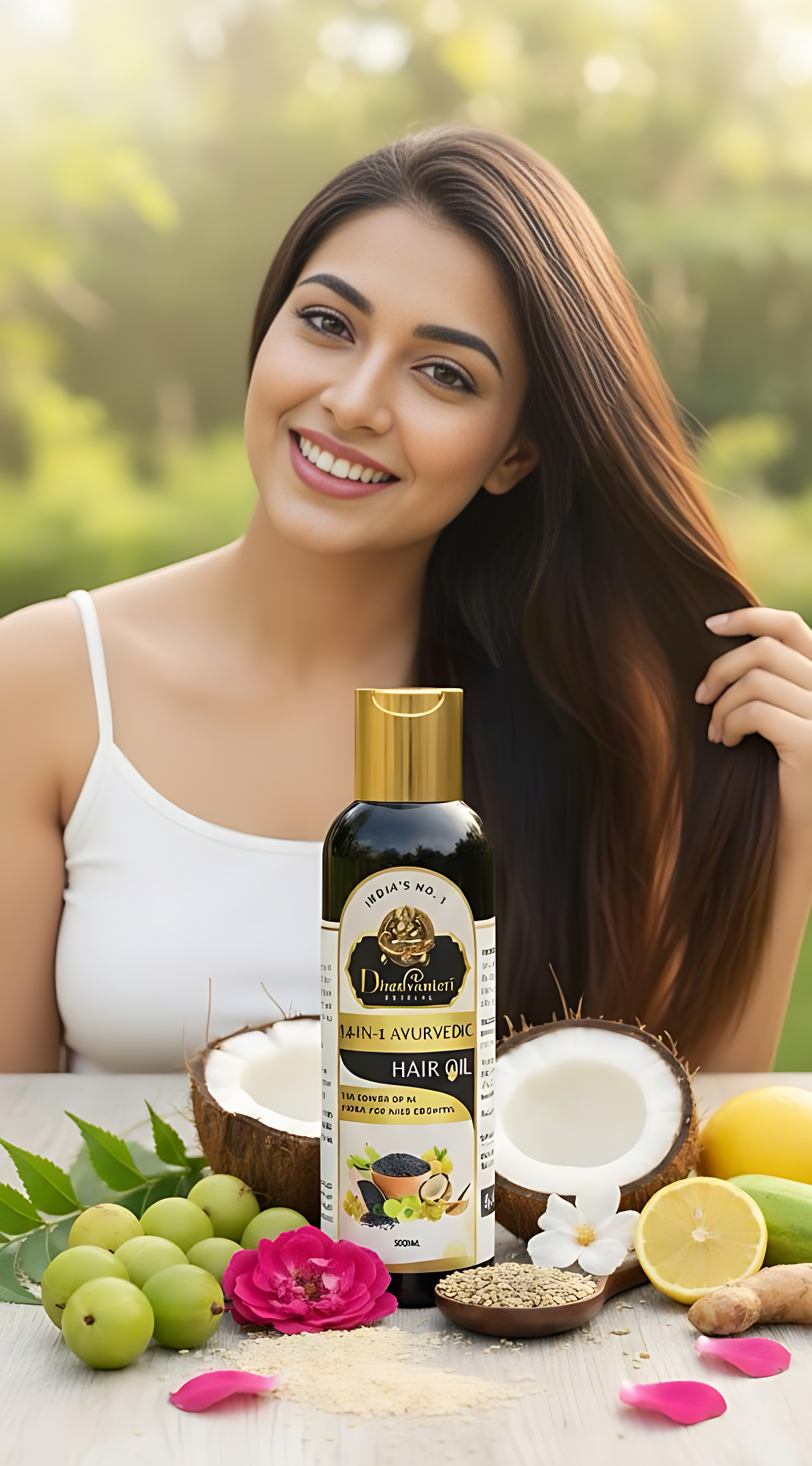 Natural Hair Oil Ingredients